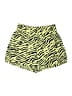 Everlane Animal Print Yellow Shorts Size M - photo 1