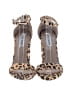 Steve Madden 100% Leather Animal Print Tan Sandals Size 8 - photo 2