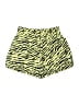 Everlane Animal Print Yellow Shorts Size M - photo 2