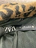 Zara Animal Print Brown Coat Size S - photo 6