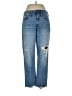 J.Crew 100% Cotton Hearts Blue Jeans Size 30 waist - photo 1