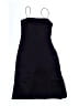 Ann Taylor 100% Polyester Solid Black Cocktail Dress Size 0 - photo 2