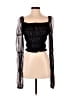 Choosy Black Long Sleeve Top Size XS - photo 1