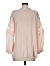 Ann Taylor LOFT 100% Polyester Pink Long Sleeve Blouse Size S - photo 2