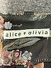 Alice + Olivia Floral Jacquard Black Casual Pants Size 0 - photo 7