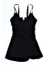 Tempt Me Solid Black Romper Size M - photo 1