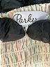 Parker Stripes Tan Jumpsuit Size 6 - photo 4