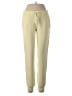 The Drop Solid Yellow Casual Pants Size S - photo 1