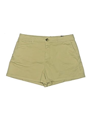 Zara Khaki Shorts (view 1)