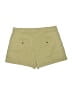 Zara Solid Green Khaki Shorts Size 8 - photo 2