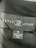 Betsy & Adam Solid Black Cocktail Dress Size 8 - photo 7