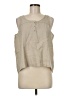 Splendid 100% Linen Tan Sleeveless Blouse Size M - photo 1