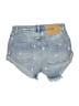 One Teaspoon 100% Cotton Stars Blue Denim Shorts Size 27 waist - photo 2