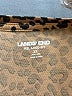 Lands' End 100% Cotton Animal Print Brown Long Sleeve Blouse Size 2X - photo 7