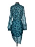 Veronica Beard 100% Silk Teal Cocktail Dress Size 4 - photo 2