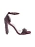 Betsey Johnson Burgundy Sandals Size 7 1/2 - photo 1