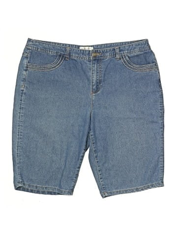 Christopher & Banks Denim Shorts (view 1)