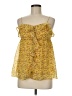Candie's 100% Polyester Yellow Sleeveless Blouse Size M - photo 1
