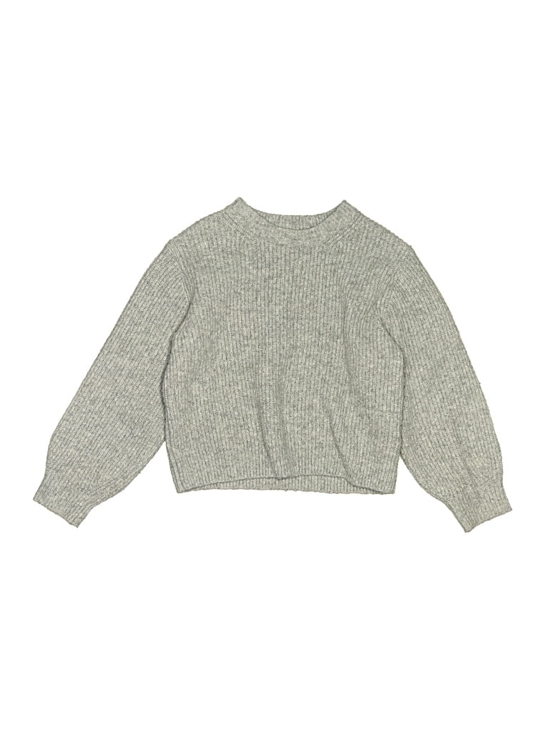 Pre-owned Zara Kids' Pullover Sweater In Gray