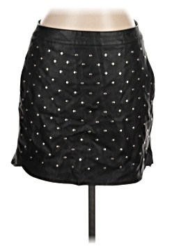 Belle+Sky Faux Leather Skirt (view 1)