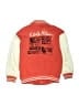 H&M 100% Cotton Color Block Red Jacket Size 6 - 7 - photo 2