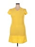 Unbranded 100% Polyester Yellow Casual Dress Size XXL - photo 1