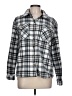 Sage Collective 100% Polyester Plaid Gray Jacket Size L - photo 1