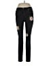 Hudson Jeans Floral Black Jeans Size 30 waist - photo 1