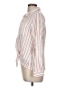 Sanctuary Stripes Ivory Long Sleeve Blouse Size M - photo 5