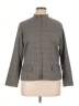 Evan Picone Plaid Gray Jacket Size 14 - photo 1