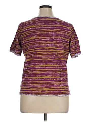 LOGO by Lori Goldstein Short Sleeve T-Shirt (view 2)