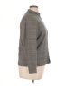 Evan Picone Plaid Gray Jacket Size 14 - photo 4
