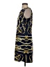 J. McLaughlin 100% Spandex Graphic Blue Cocktail Dress Size S - photo 5