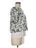 Ann Taylor 100% Polyester Silver Short Sleeve Blouse Size M - photo 4