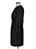 Shore Solid Black Casual Dress Size M - photo 5