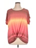 Architect Pink Short Sleeve Top Size 1X - photo 1