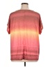 Architect Pink Short Sleeve Top Size 1X - photo 2