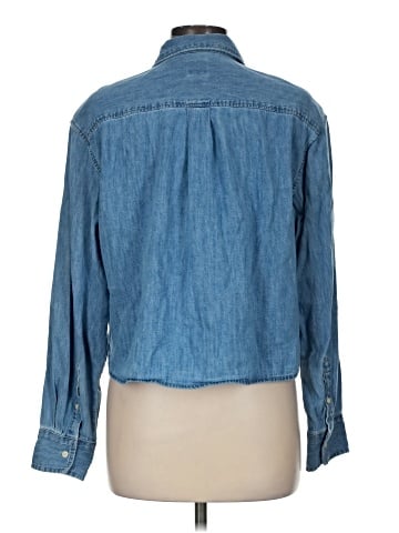 Gap Long Sleeve Button-Down Shirt (view 2)