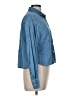 Gap 100% Cotton Blue Long Sleeve Button-Down Shirt Size M - photo 4