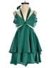Assorted Brands 100% Polyester Green Teal Romper Size XS - photo 1