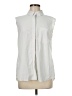 Athleta Ivory Sleeveless Button-Down Shirt Size M - photo 1