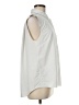 Athleta Ivory Sleeveless Button-Down Shirt Size M - photo 4