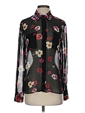 Pinko Long Sleeve Blouse (view 1)