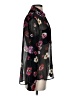 Pinko 100% Viscose Floral Black Long Sleeve Blouse Size 2 - photo 4