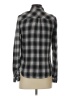 Paige 100% Viscose Plaid Gray Long Sleeve Button-Down Shirt Size XS - photo 2