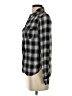 Paige 100% Viscose Plaid Gray Long Sleeve Button-Down Shirt Size XS - photo 5