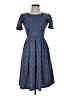 Lularoe Argyle Blue Cocktail Dress Size XS - photo 1