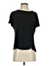 FRAME 100% Linen Black Short Sleeve T-Shirt Size XS - photo 1