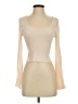Lulus Ivory Long Sleeve Top Size S - photo 1