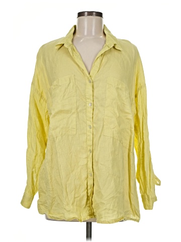 Magaschoni Long Sleeve Button-Down Shirt (view 1)